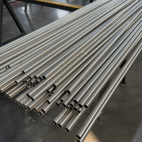 제약 연마 S31254 254SMO 매끄러운 스테인레스 스틸 바 파이프 밝은 어닐링