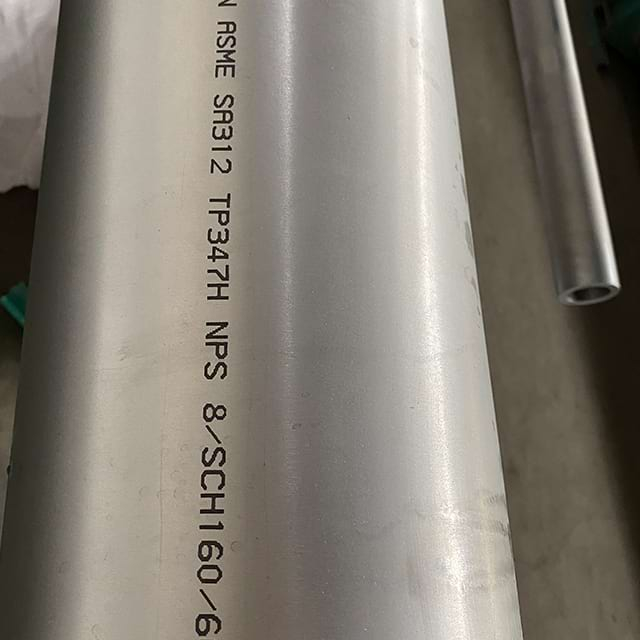 ASTM 347H S34709 스테인레스 스틸 원활한 산세 파이프