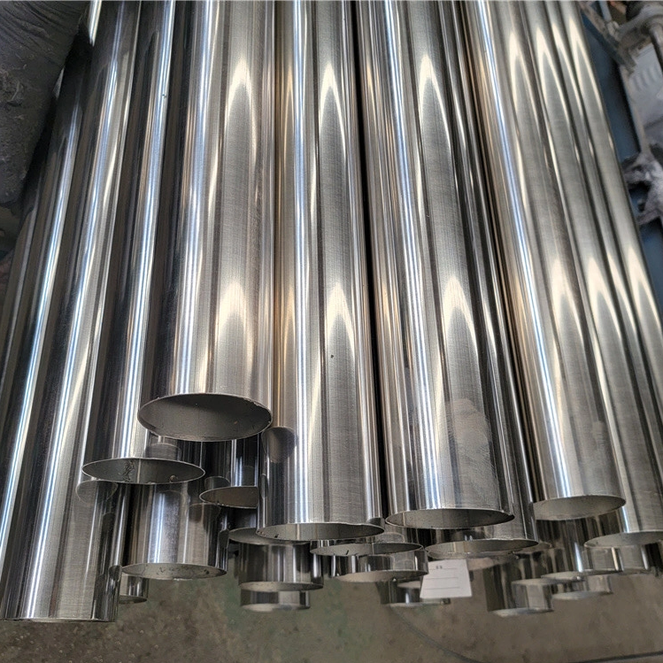 ASTM 316L 스테인리스 스틸 용접 파이프 원형 오스테 나이트 파이프 