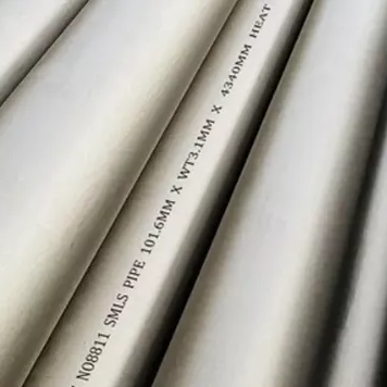  N08811 incoloy 800HT 스테인레스 스틸 이음매 없는 튜브/고정밀 니켈 기반 합금 파이프