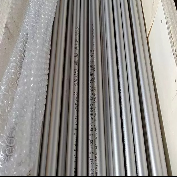 높은 프리 라이션 ISO9001 ASTM C276 HASTELLOY 밝은 어닐링 된 스테인레스 스틸 원활한 파이프