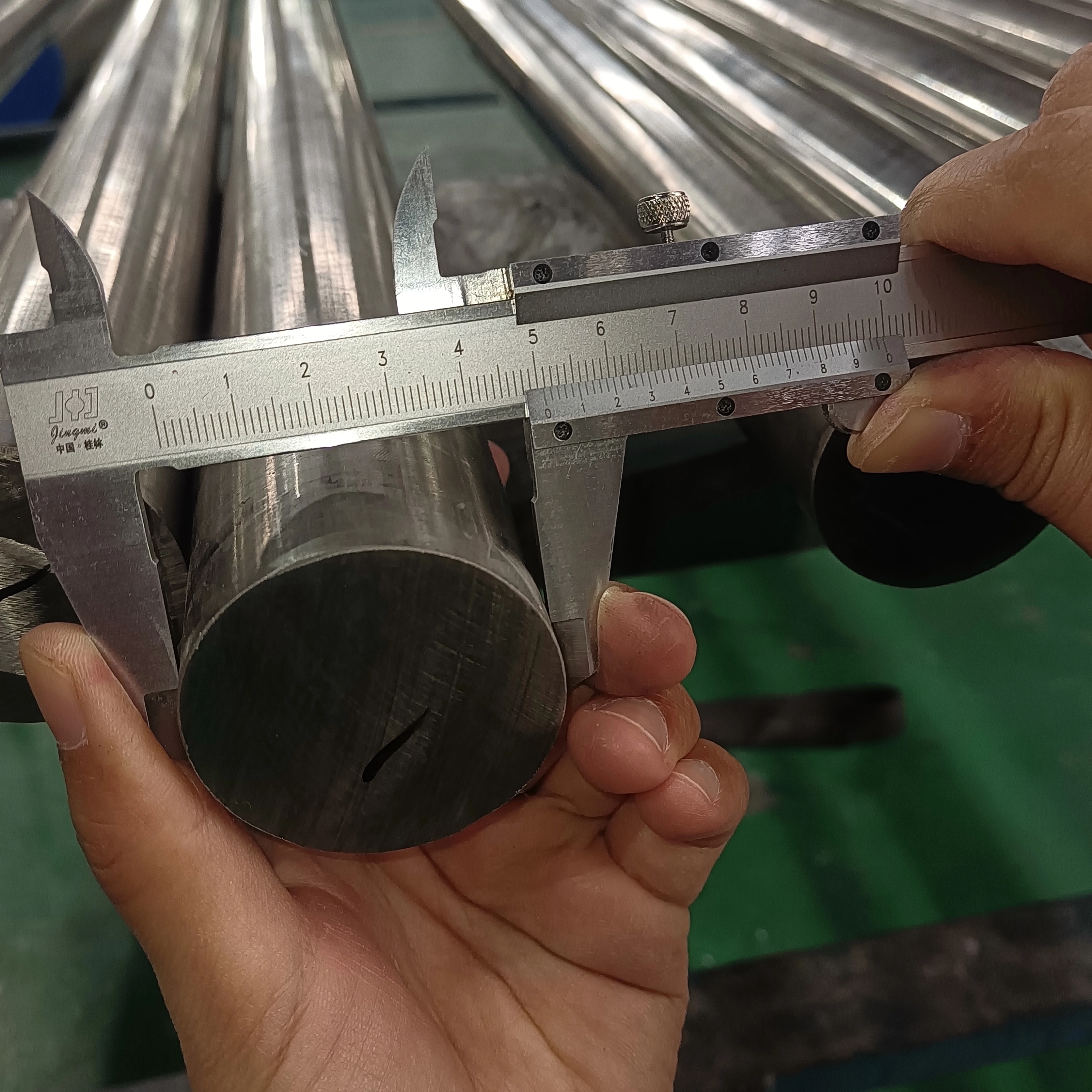 ASTM 316L 스테인리스 스틸 용접 파이프 원형 오스테 나이트 파이프 